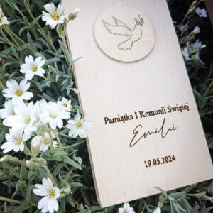 Pudełko na banknoty ,,gołąbek,,