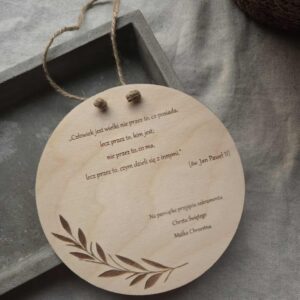 Tabliczka z życzeniami