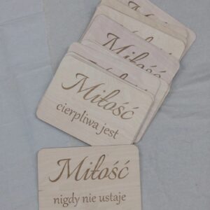 Tabliczki HYMN O MIŁOŚCI