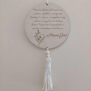 Tabliczka z życzeniami