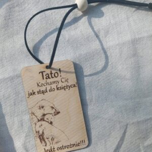 Zawieszka do samochodu niedźwiadki