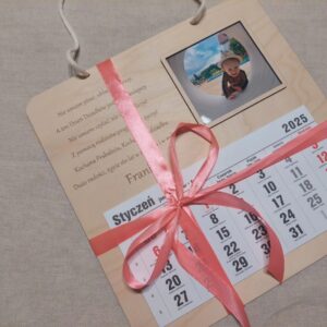 kalendarz ze zdjęciem