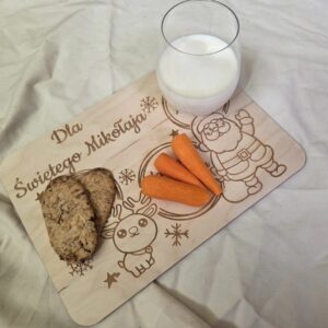 talerzyk dla Mikołaja