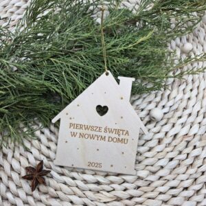 bombka Pierwsze Święta w nowym domu