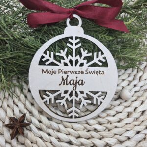 Bombka Moje Pierwsze Święta